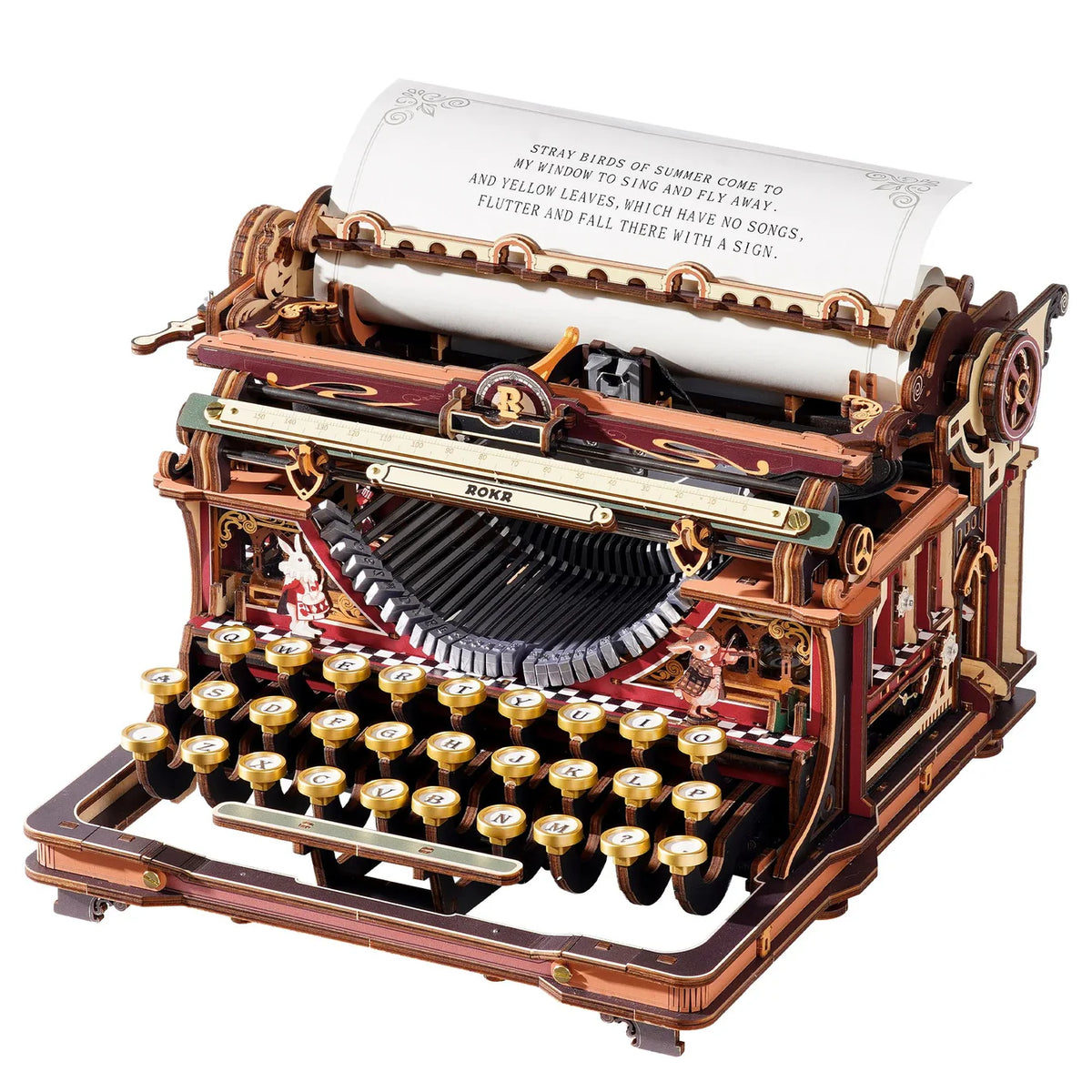 Mechanical Typewriter Magic Version (LK703C) | Working Theatre Typing Model