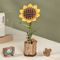 Sunflower (TW011) | Wooden Bloom Craft Kit
