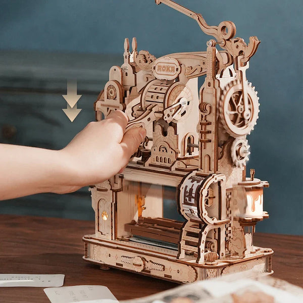 Classic Printing Press (LK602) | Movable-Type Printing Model