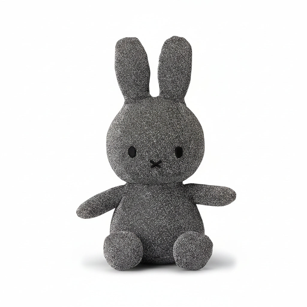 Miffy Sitting Sparkle - 23 cm - Silver