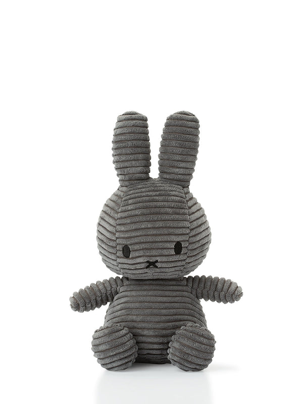 Miffy ECO Corduroy - 23 cm - Grey