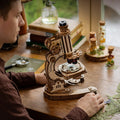 ROKR Microscope (ST005) - 3D Wooden Model Kit
