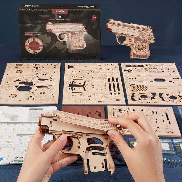 Mini Gun Toy (LQ502) | Semi-Automatic Shooter Display