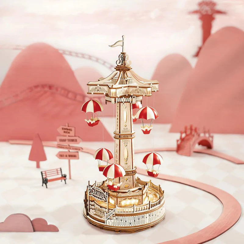 ROKR Parachute Tower (EA01) - Moving Music Box Display