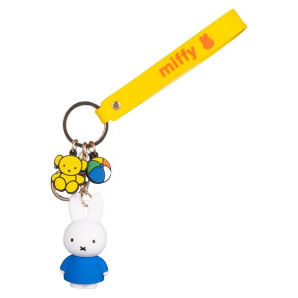 Miffy Classic Blue Pendant Keyring