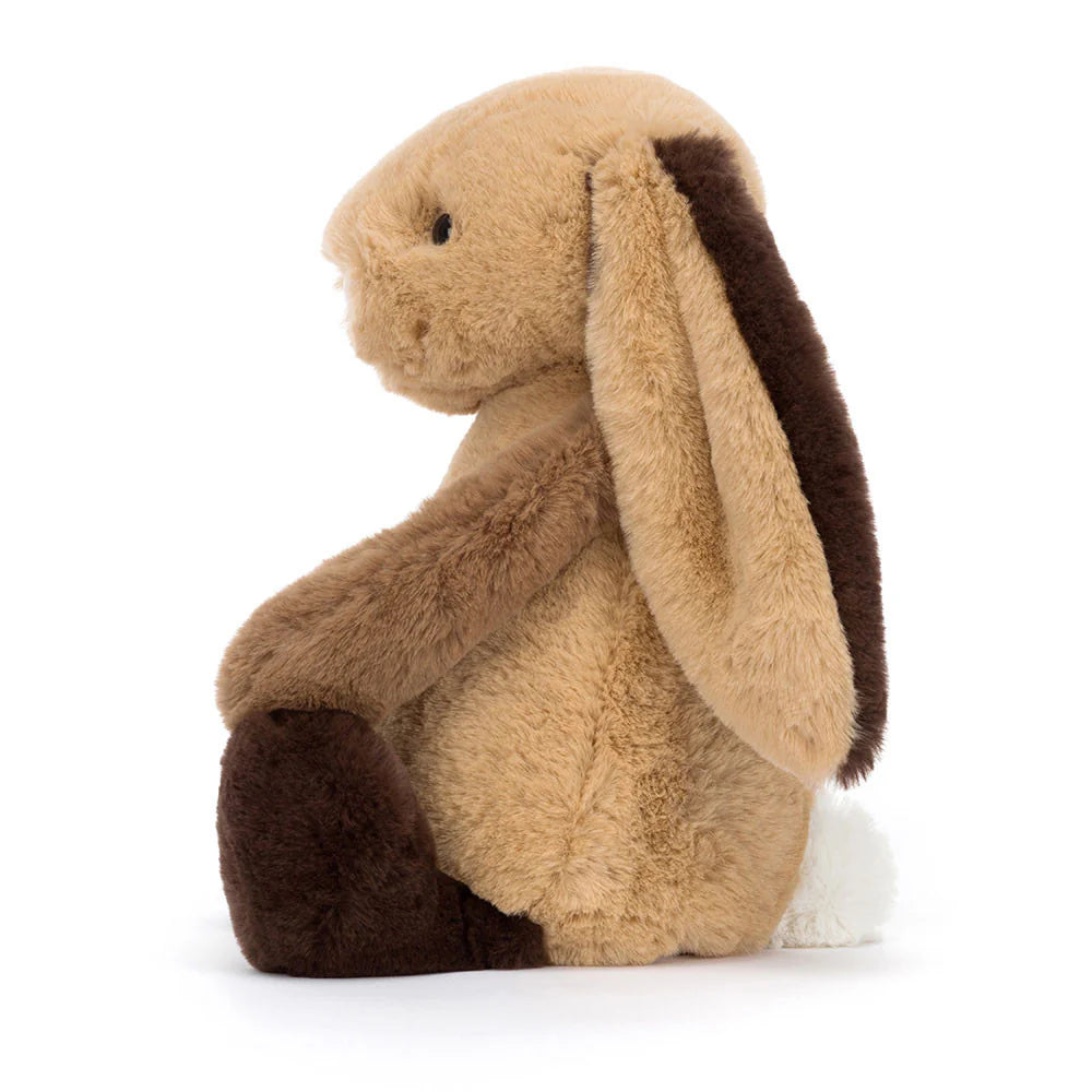 Jellycat Bashful Bunny Patchwork Brown 31cm