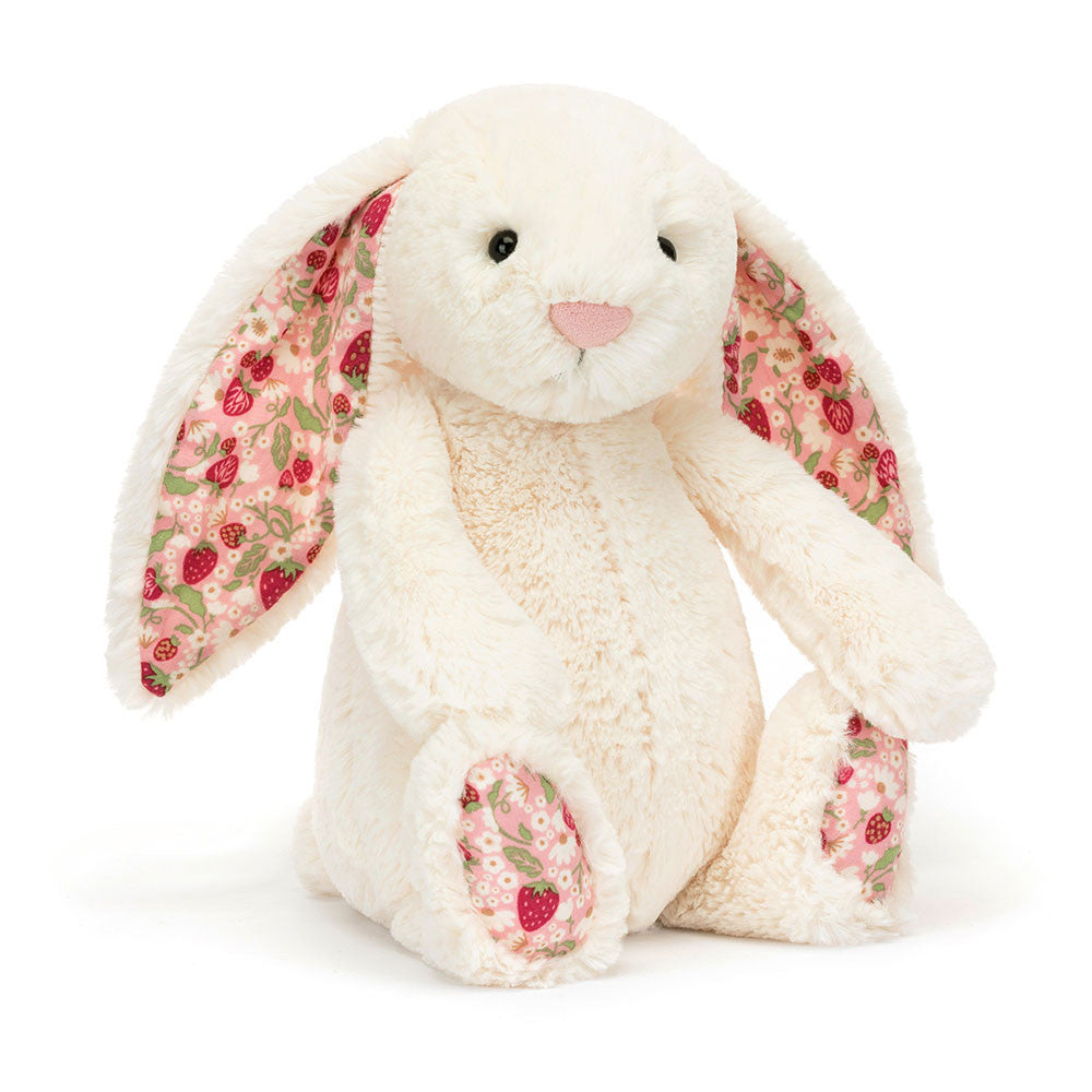 Jellycat Blossom Cream Bunny 'Berry' - Original (Medium)