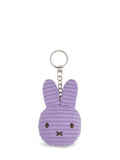 Bon Ton Toys - Miffy Flat Eco Corduroy Lilac Keychain