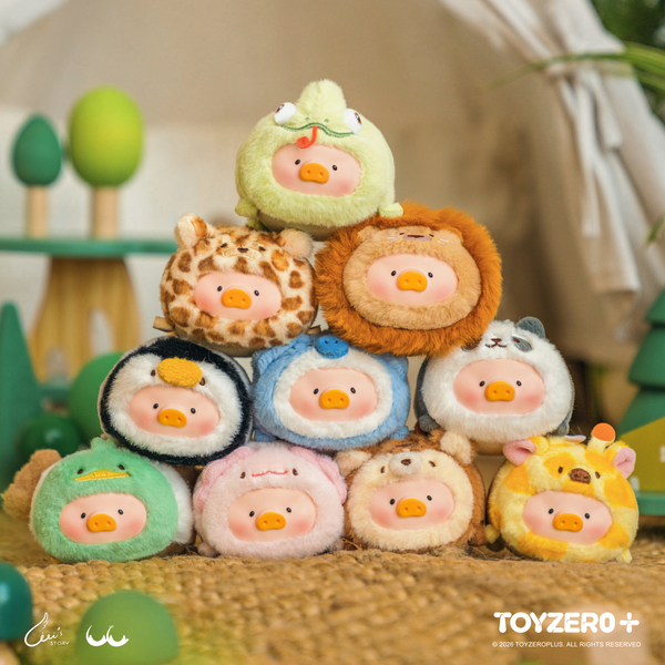 LuLu the Piggy - Animal Party Vol. 2 Stick Together PVC Face Plush Keychain Blind Box