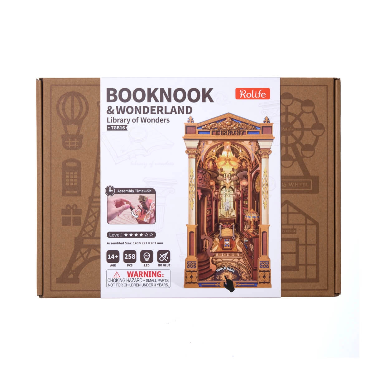 Rolife DIY Book Nook - Library of Wonders