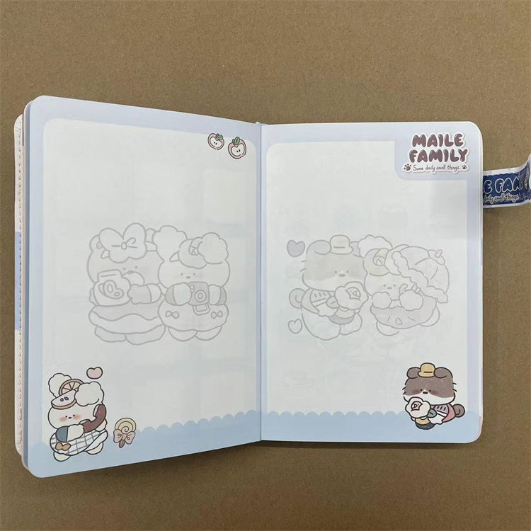 Shake Shake Magnetic Diary - Maile Family