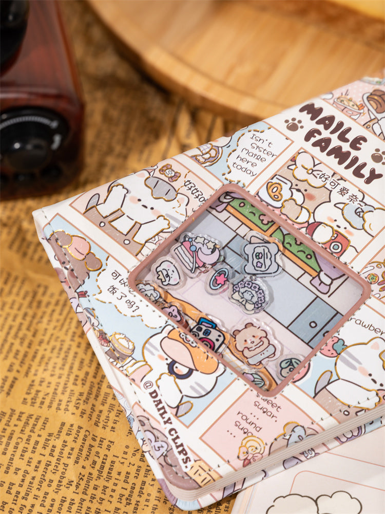 Shake Shake Magnetic Diary - Maile Family
