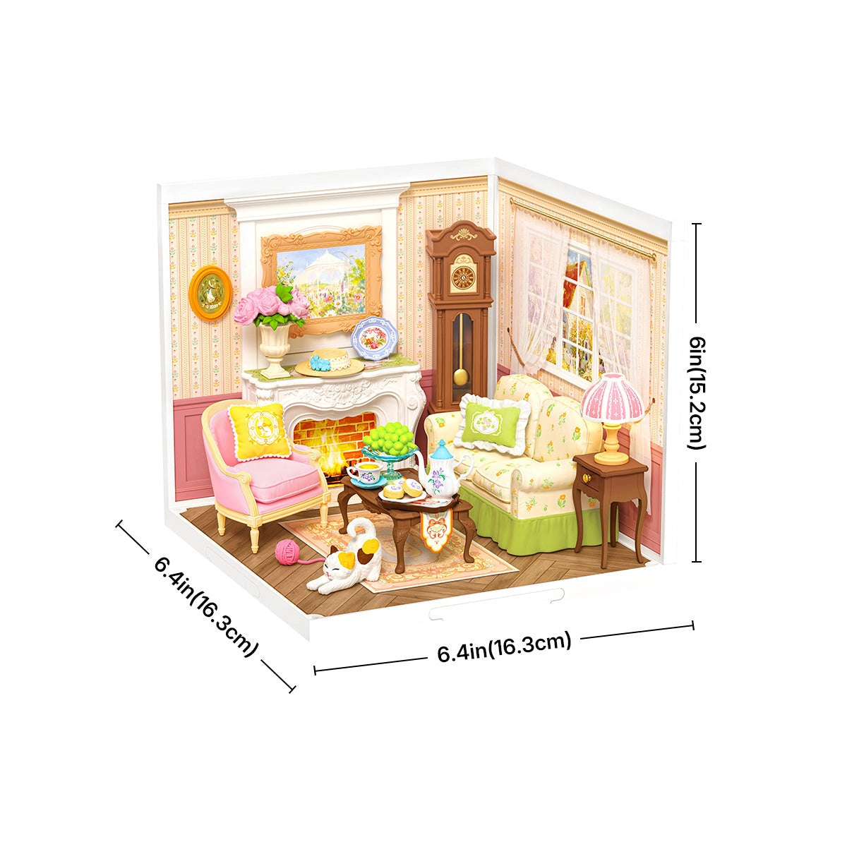 Rolife Holiday Tea Time Super Creator Miniature House