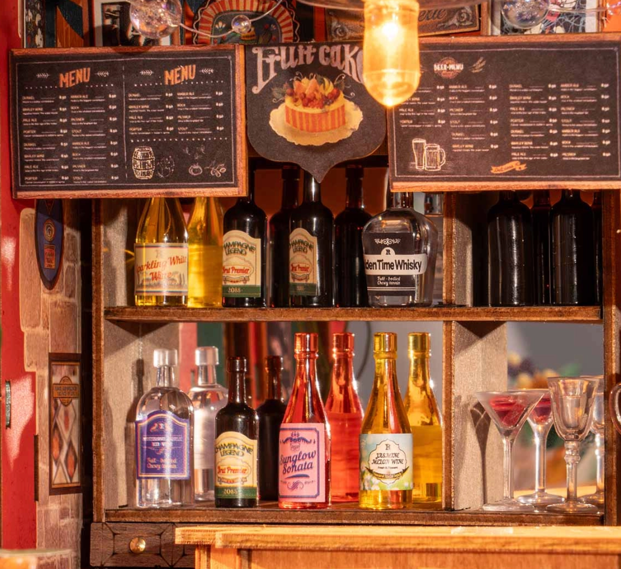 Rolife DIY Cheers Bar & Dining