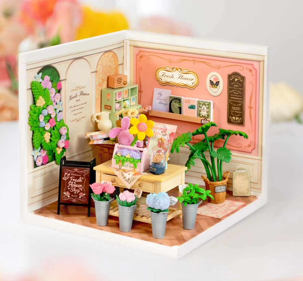 Rolife Super Creator Miniature House - Fresh Flower Shop