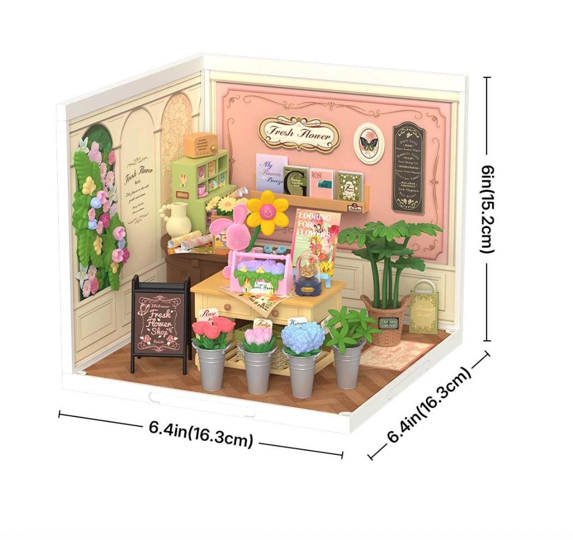 Rolife Super Creator Miniature House - Fresh Flower Shop