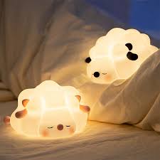 Sleeping Silicone Sheep lamp