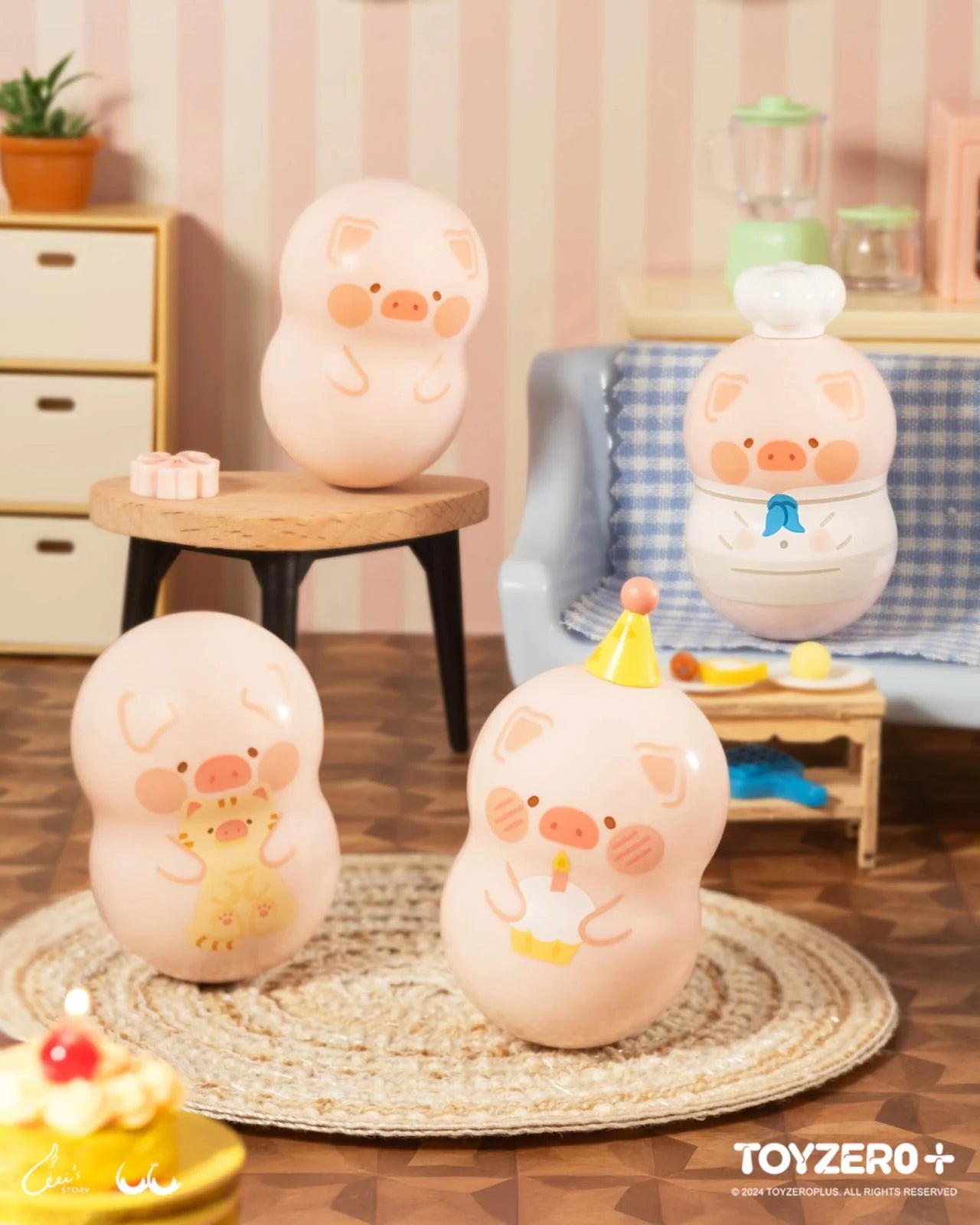 Lulu The Piggy Professional Cosplayer - tumbler Blind Box