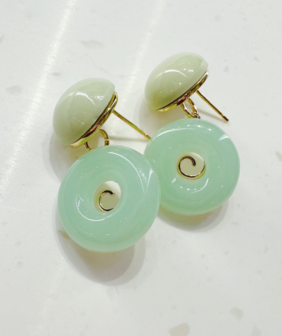 jade earrings