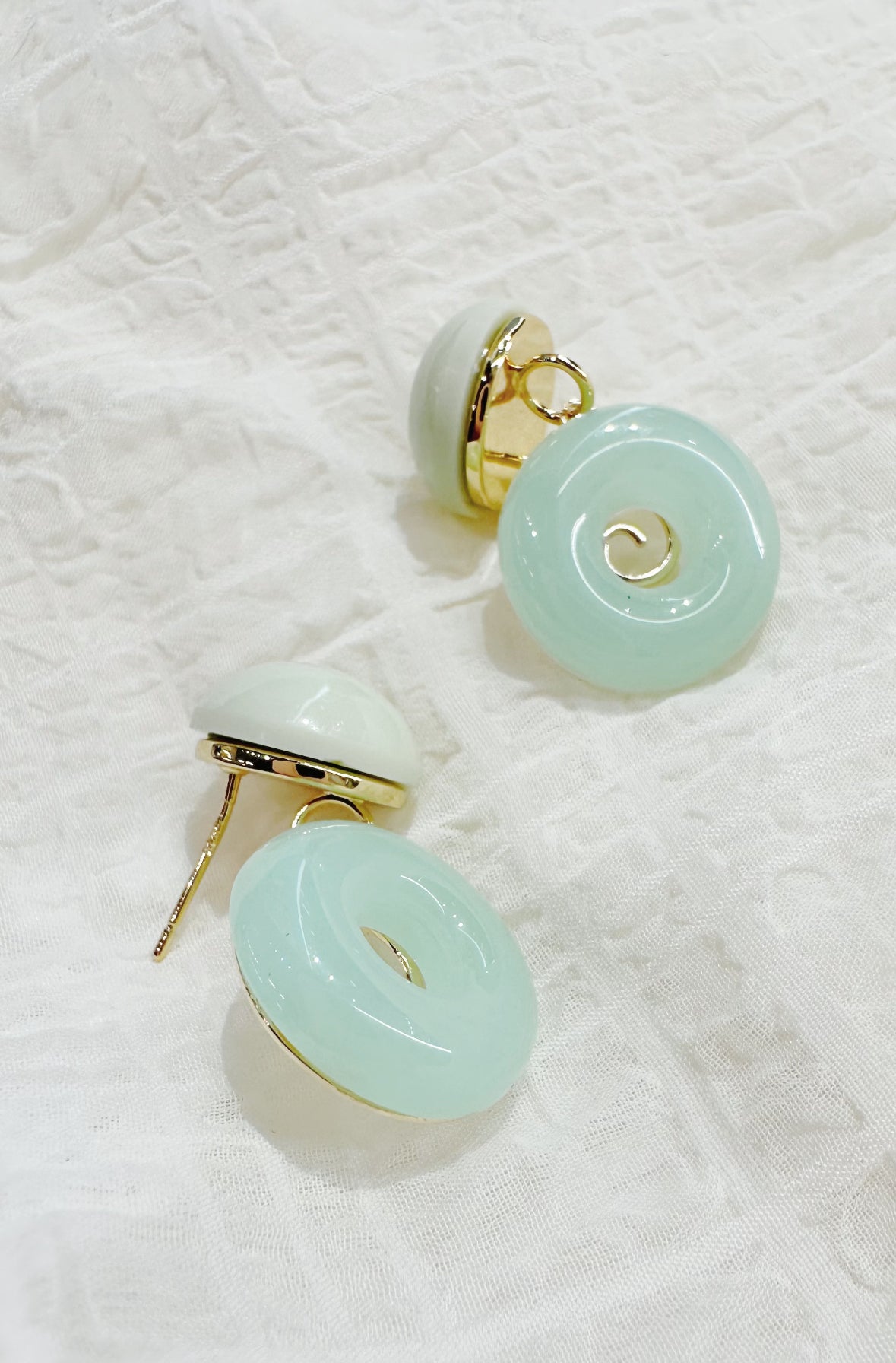 jade earrings