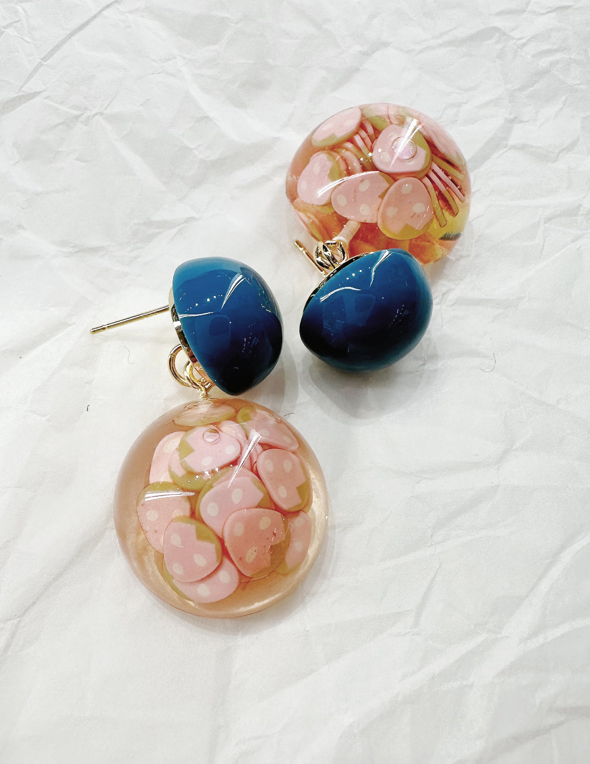 strawberry filled earrings
