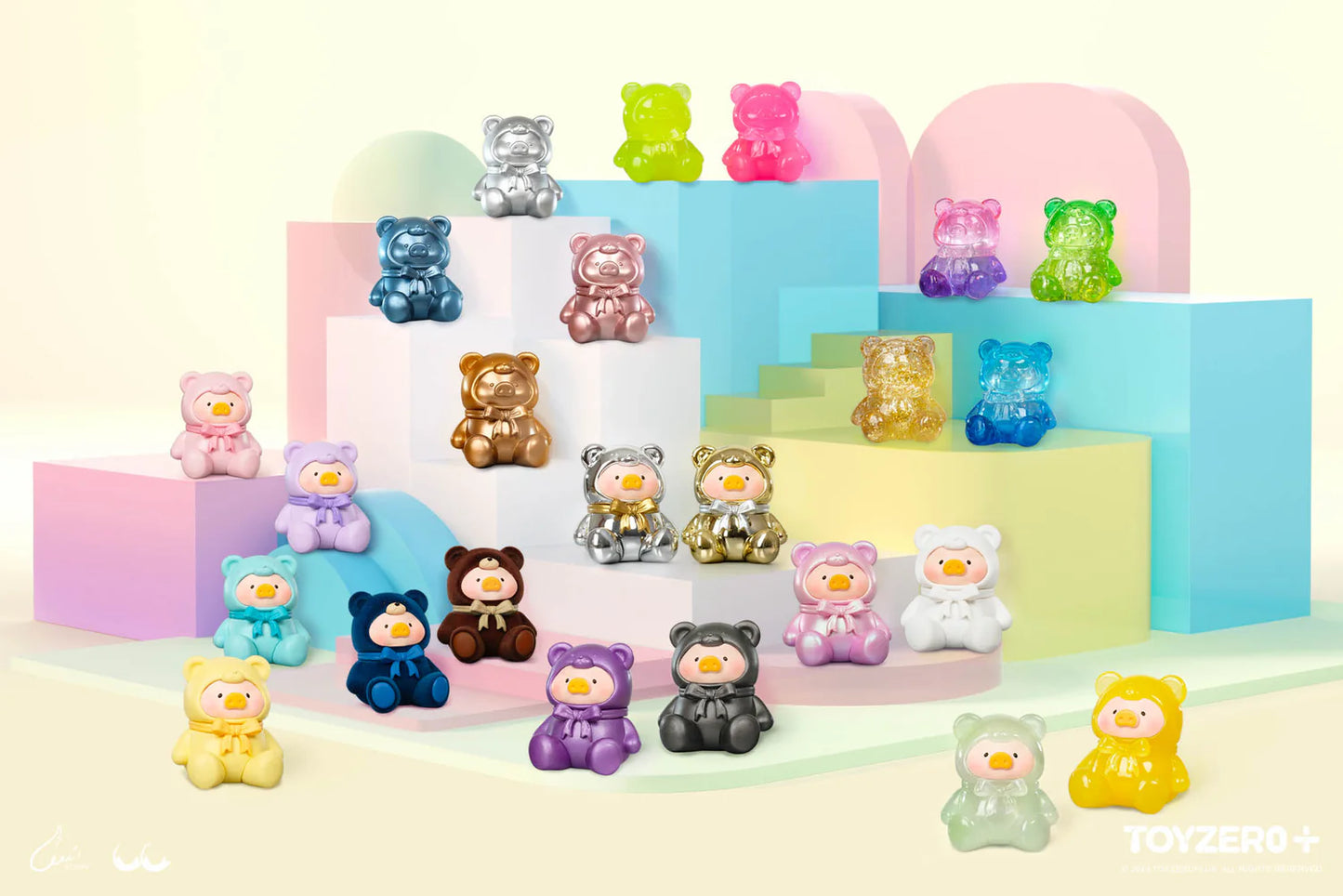 Lulu The Piggy Teddy Mini Blind BAG
