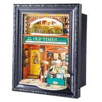 Old Times Bookstore (DP004) - Light-Up Story Frame Kit