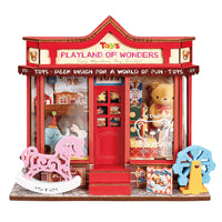 Whimsy Toy Shop (DS044) - Tiny Store Miniature House Kit