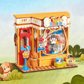 Rolife Pawfect Pet Shop (DS045) - Tiny Store Miniature House Kit