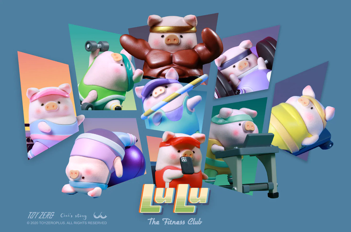Lulu Pig- The fitness club