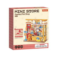 Pawfect Pet Shop (DS045) - Tiny Store Miniature House Kit