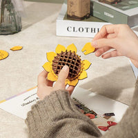Sunflower (TW011) | Wooden Bloom Craft Kit
