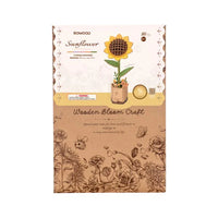 Sunflower (TW011) | Wooden Bloom Craft Kit