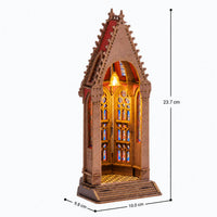 Geometric Cathedral TGA03 | LED Gothic Architecture Model
