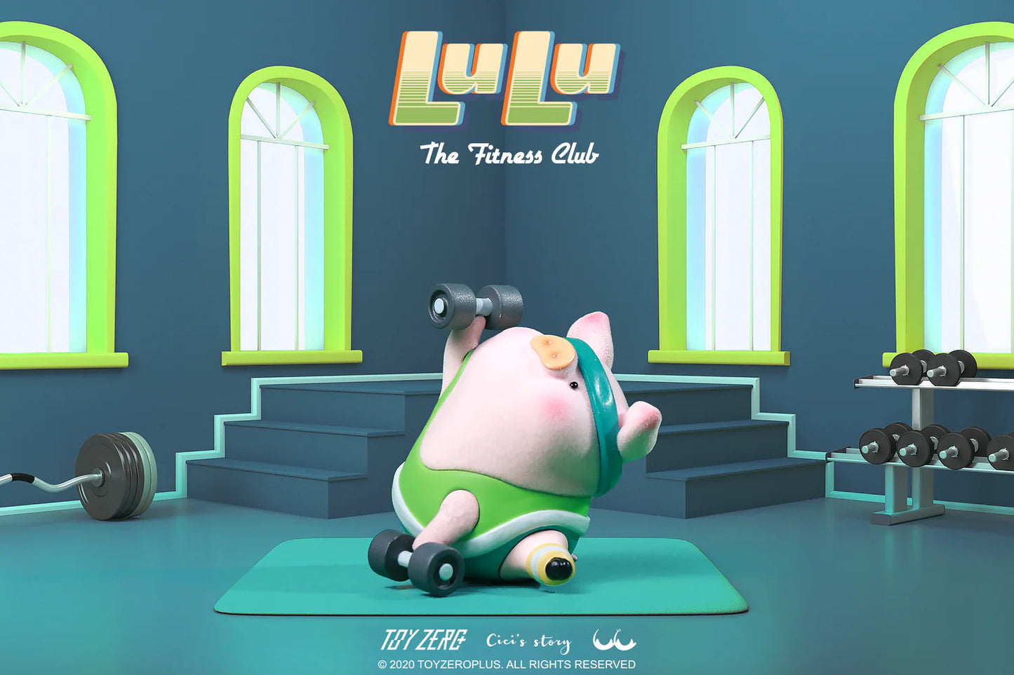 Lulu Pig- The fitness club