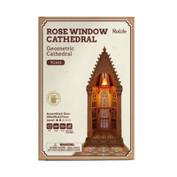 Geometric Cathedral TGA03 | LED Gothic Architecture Model