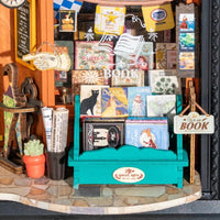 Old Times Bookstore (DP004) - Light-Up Story Frame Kit