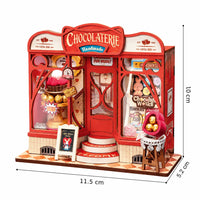 Sweet Chocolate Shop - Tiny Store Miniature House Kit (DS046)