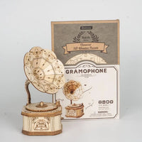 Rolife Gramophone Model (TG408) - 3D Wooden Puzzle