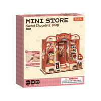 Sweet Chocolate Shop - Tiny Store Miniature House Kit (DS046)
