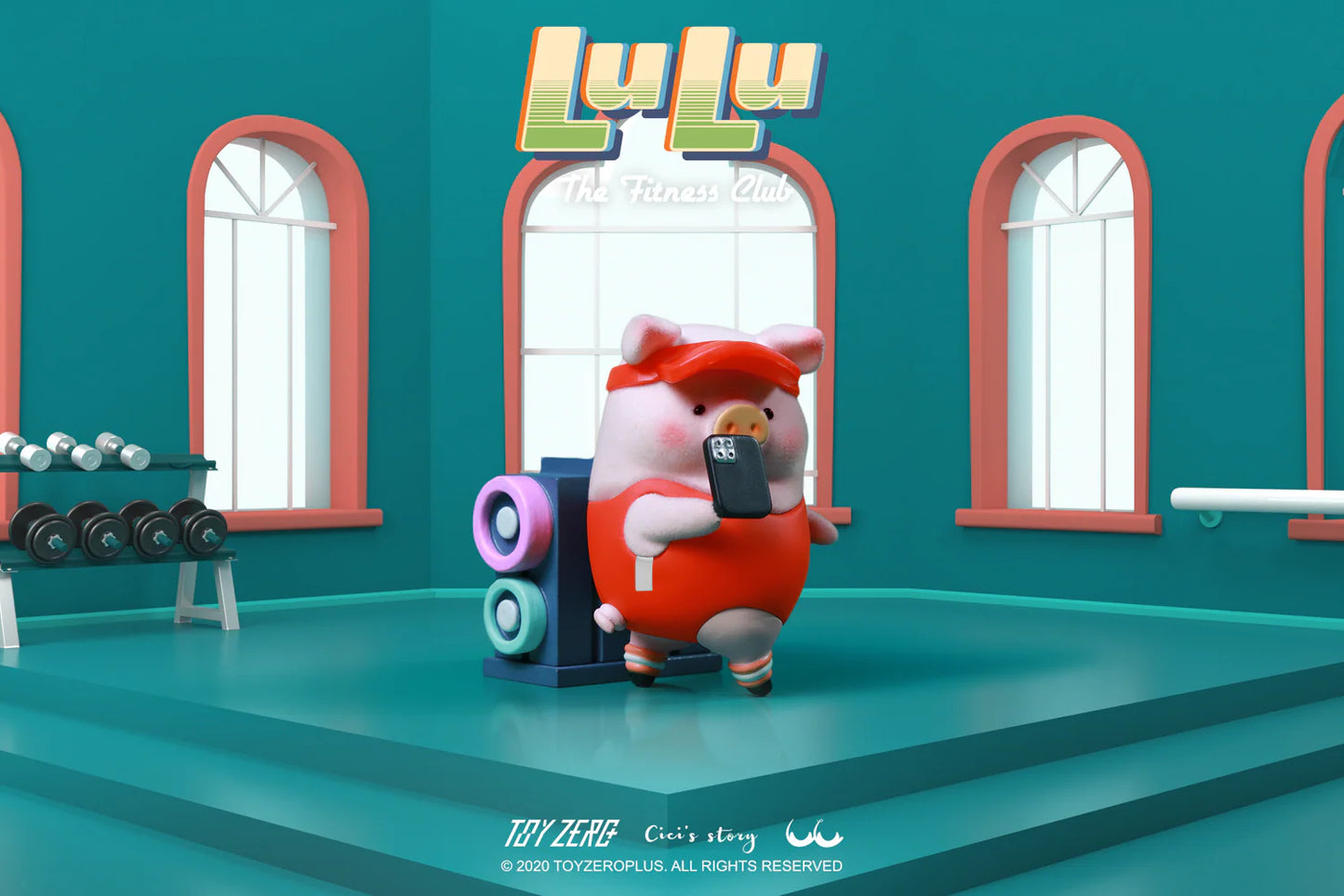 Lulu Pig- The fitness club