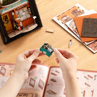 Old Times Bookstore (DP004) - Light-Up Story Frame Kit