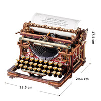 Mechanical Typewriter Magic Version (LK703C) | Working Theatre Typing Model