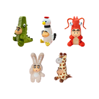 52Toys Crayon Shinchan Happy Bucket Plush Keychain Series