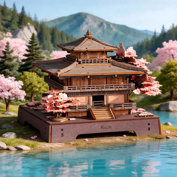 Rolife Sakura Pavilion (TGA07) - 3D Wooden Puzzle