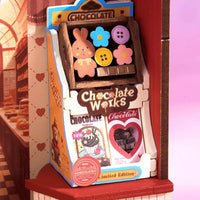 Sweet Chocolate Shop - Tiny Store Miniature House Kit (DS046)