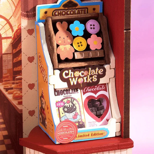 Rolife Sweet Chocolate Shop (DS046) -Tiny Store Miniature House Kit
