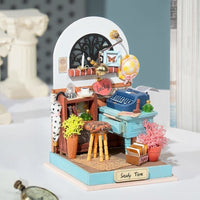Rolife Record Mood Study (DS017) - DIY Miniature House Kit