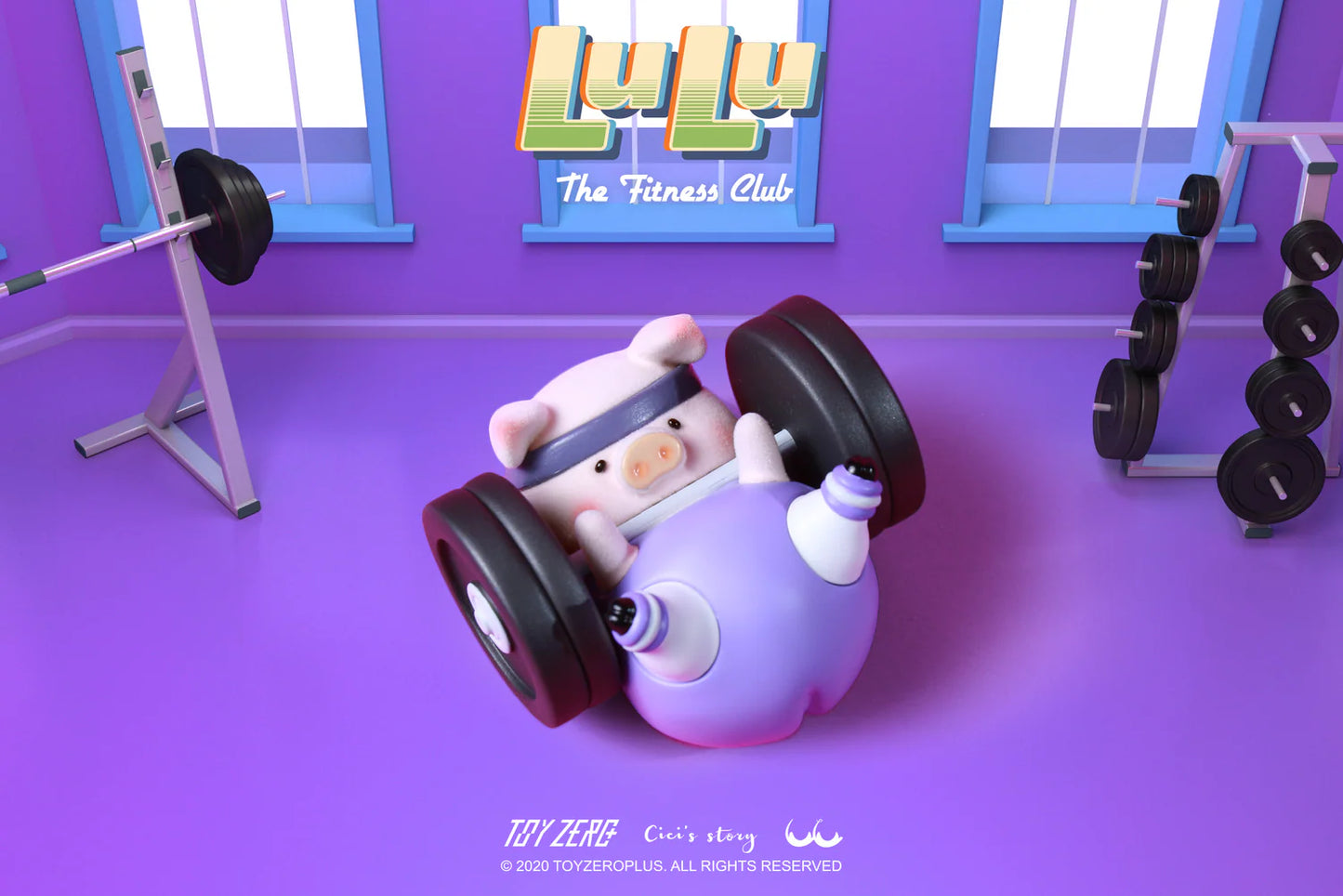 Lulu Pig- The fitness club