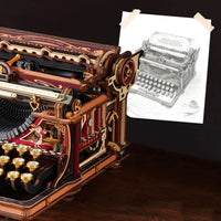 Mechanical Typewriter Magic Version (LK703C) | Working Theatre Typing Model